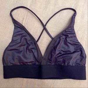 Victoria's Secret Purple Triangle Sports Bra - XS